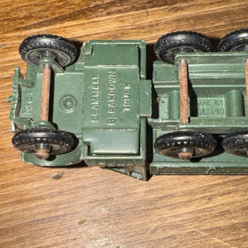 LESNEY MATCHBOX #64 SCAMMELL BREAKDOWN WRECKER TRUCK , LN